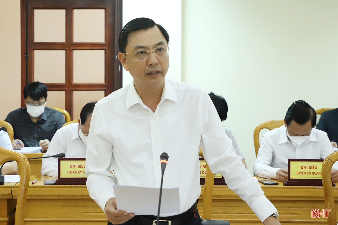 Tập trung đẩy nhanh tiến độ giải phóng mặt bằng các dự án trên địa bàn Hà Tĩnh