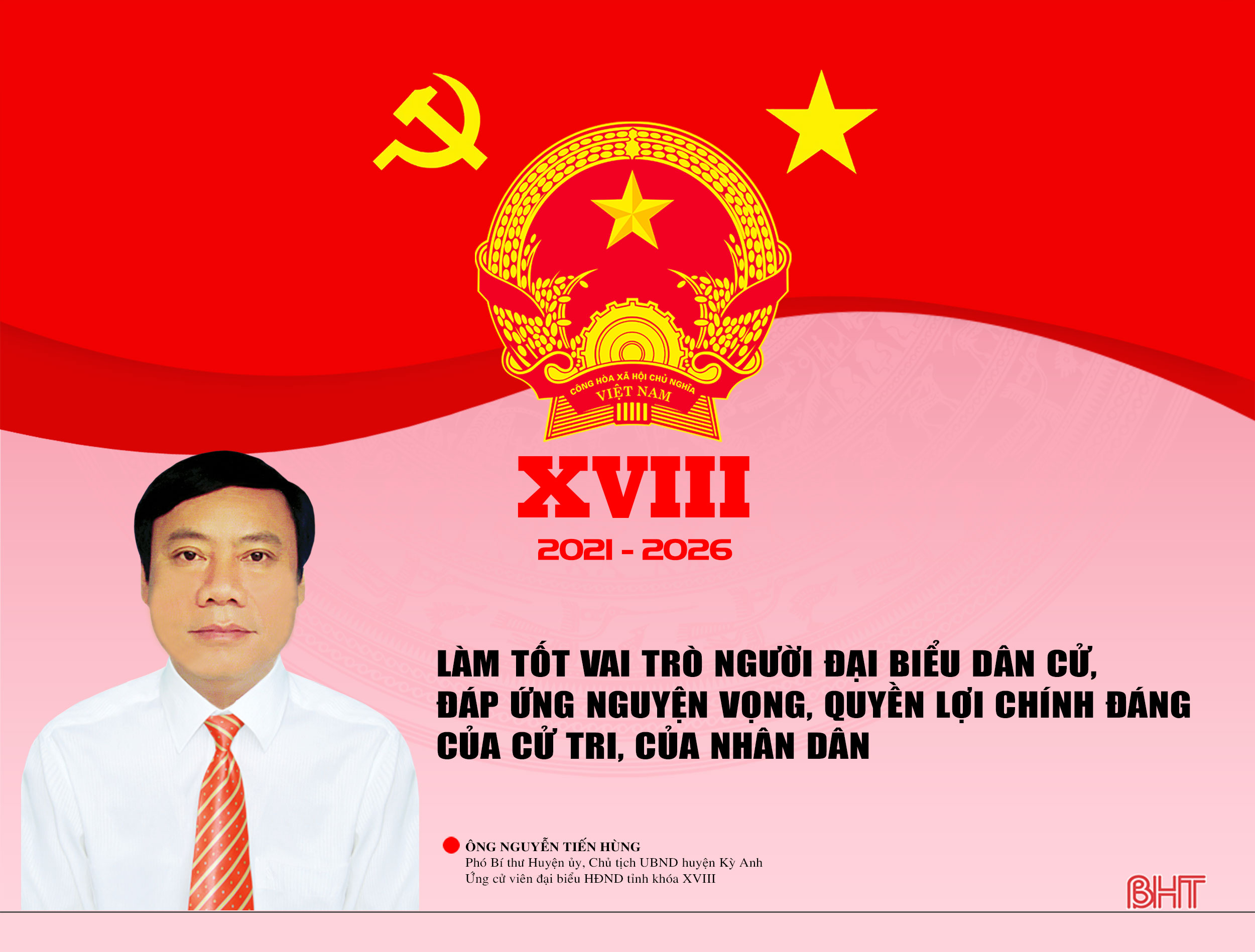 Làm tốt vai trò người đại biểu dân cử, đáp ứng nguyện vọng, quyền lợi chính đáng của cử tri, của Nhân dân
