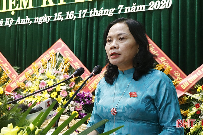 Đại hội Đại biểu Đảng bộ thị xã Kỳ Anh bầu 34 đồng chí vào Ban Chấp hành nhiệm kỳ 2020-2025