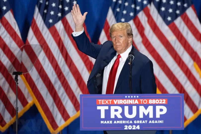 Cựu Tổng thống Mỹ Donald Trump. (Ảnh: AFP/TTXVN)
