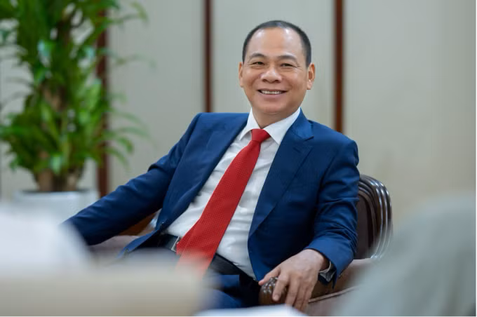 Ông Phạm Nhật Vượng - Chủ tịch Tập đoàn Vingroup. Ảnh: Vingroup