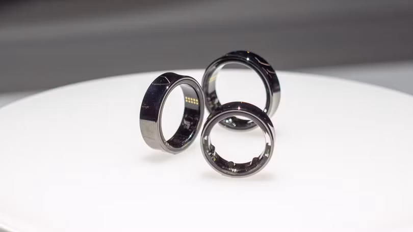 Galaxy Ring tại hội chợ công nghệ MWC hồi tháng 2. Ảnh: Android Central.