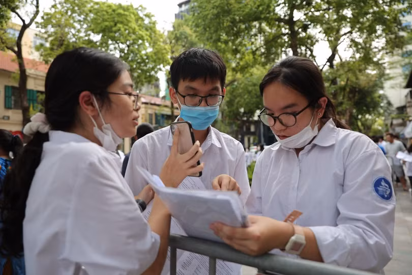 Lịch thi tốt nghiệp trung học phổ thông sẽ diễn ra vào 27 và 28/6. (Ảnh: TTXVN)