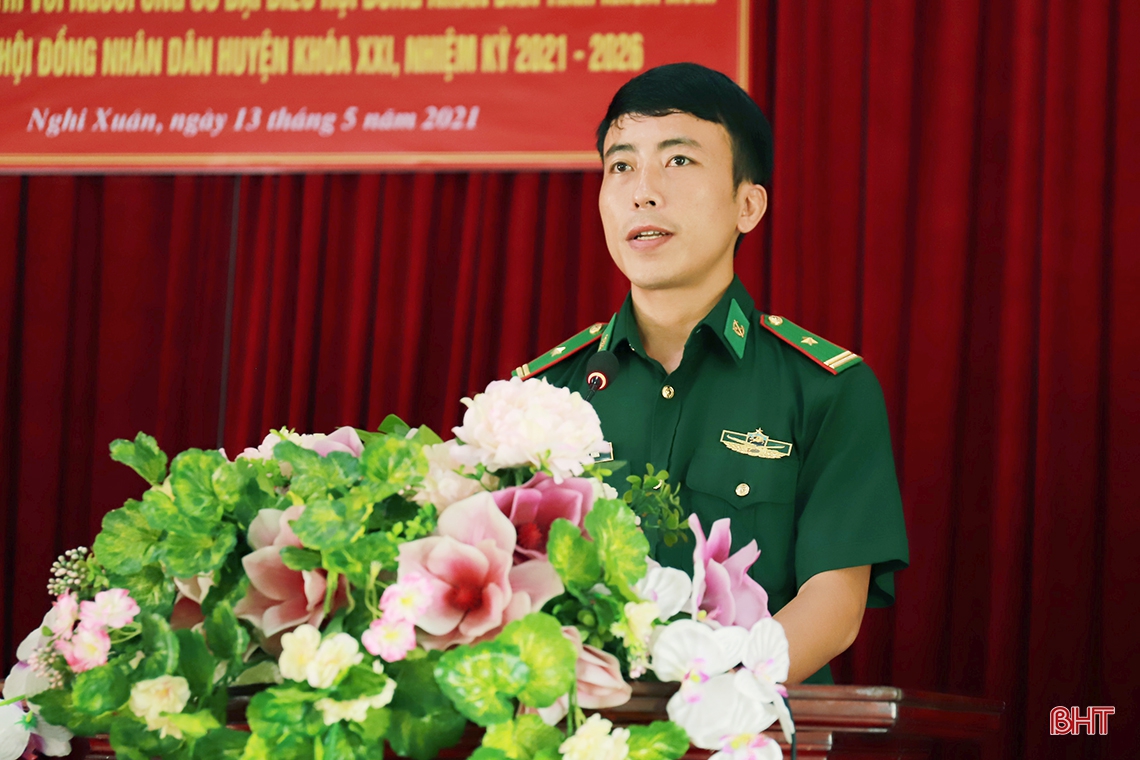 Niềm tin của cử tri là vinh dự đối với mỗi ứng cử viên đại biểu HĐND tỉnh Hà Tĩnh