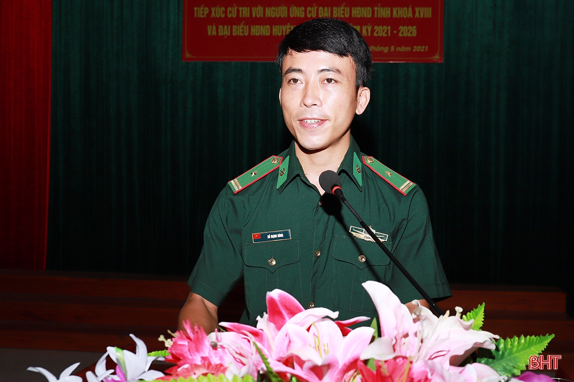 Kịp thời nắm bắt nguyện vọng, kiến nghị chính đáng của cử tri Nghi Xuân