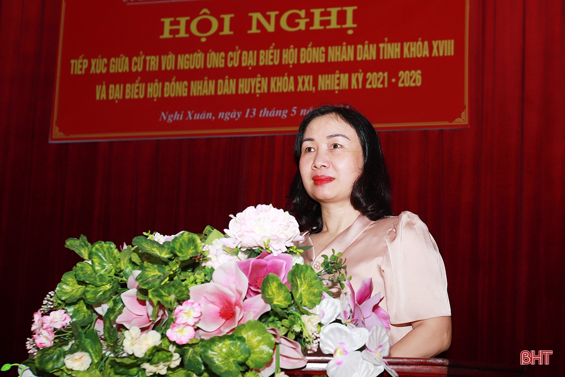 Niềm tin của cử tri là vinh dự đối với mỗi ứng cử viên đại biểu HĐND tỉnh Hà Tĩnh