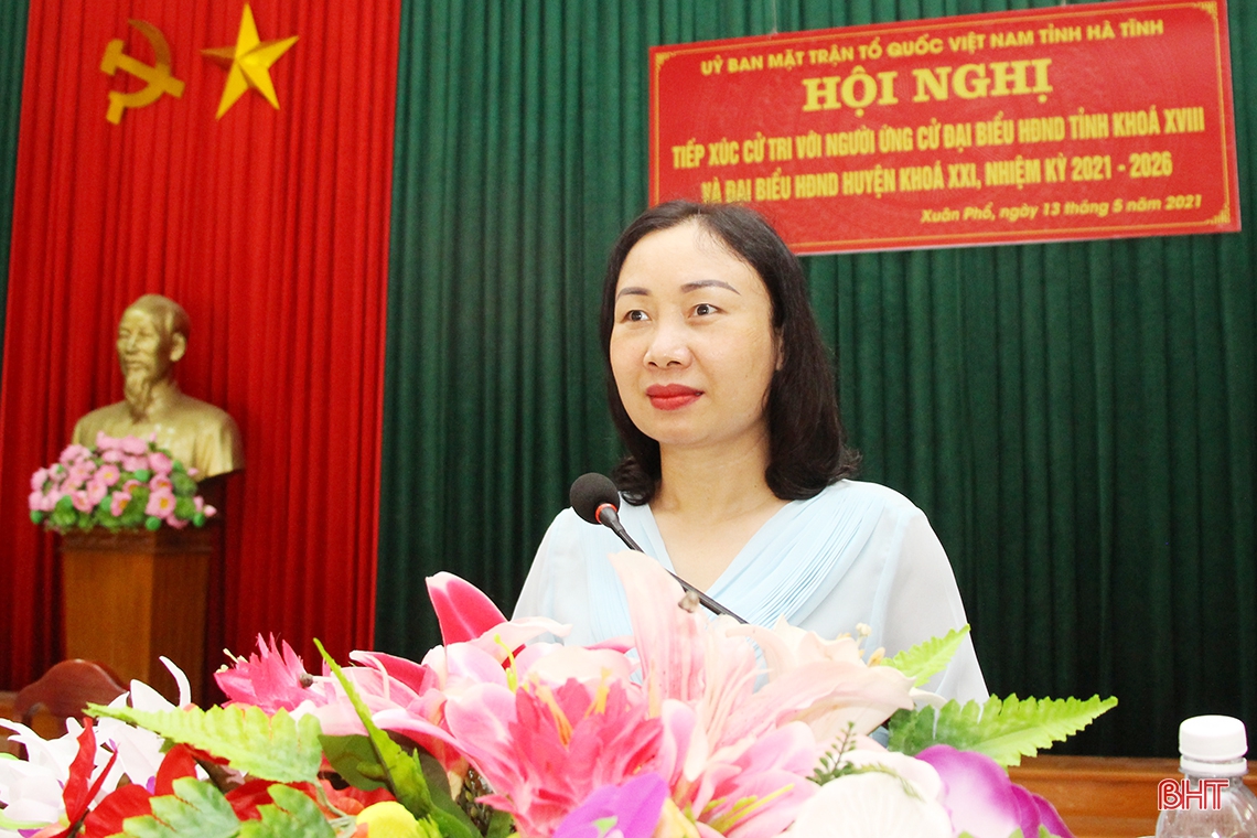 Kịp thời nắm bắt nguyện vọng, kiến nghị chính đáng của cử tri Nghi Xuân