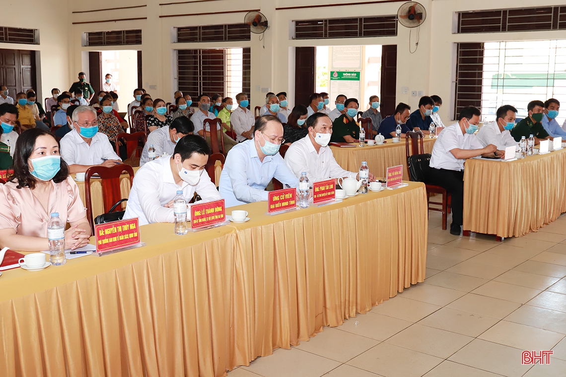 Niềm tin của cử tri là vinh dự đối với mỗi ứng cử viên đại biểu HĐND tỉnh Hà Tĩnh