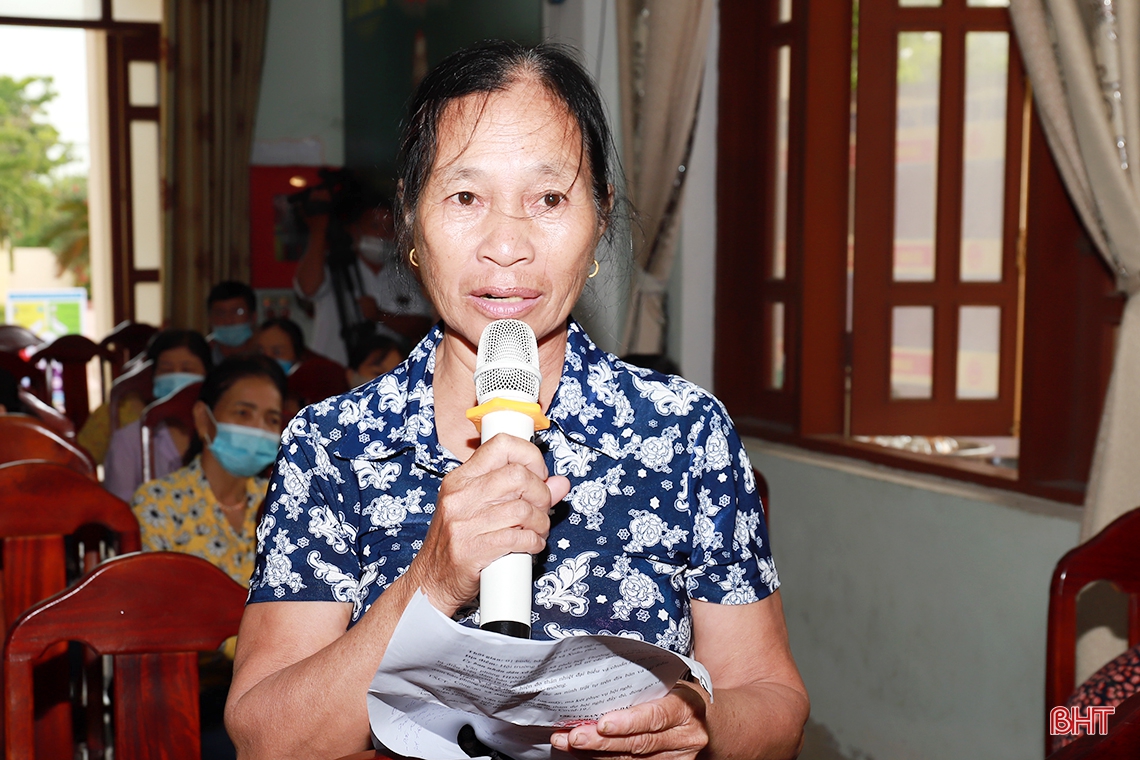 Kịp thời nắm bắt nguyện vọng, kiến nghị chính đáng của cử tri Nghi Xuân