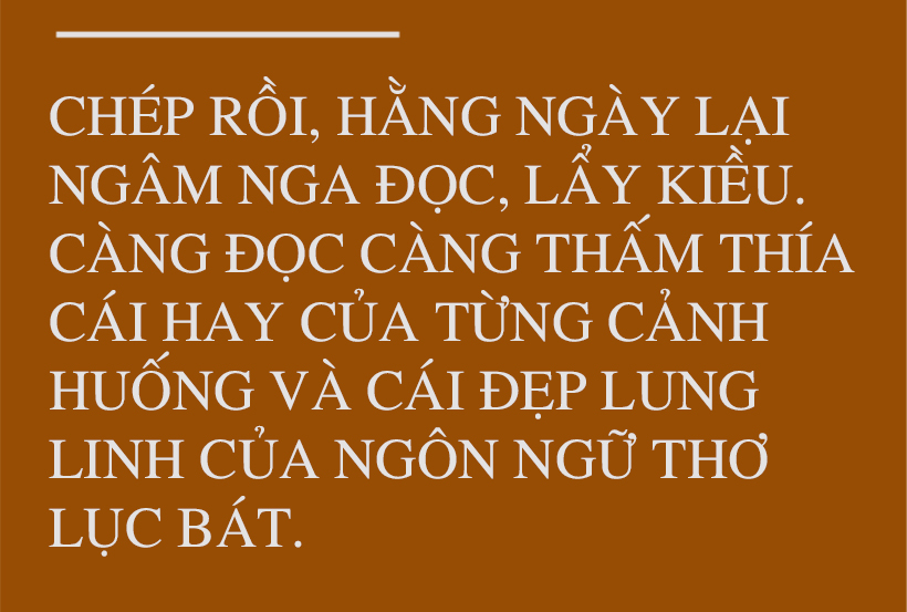 Cô giáo Hà Tĩnh mê Kiều, thuộc trọn 3.254 câu