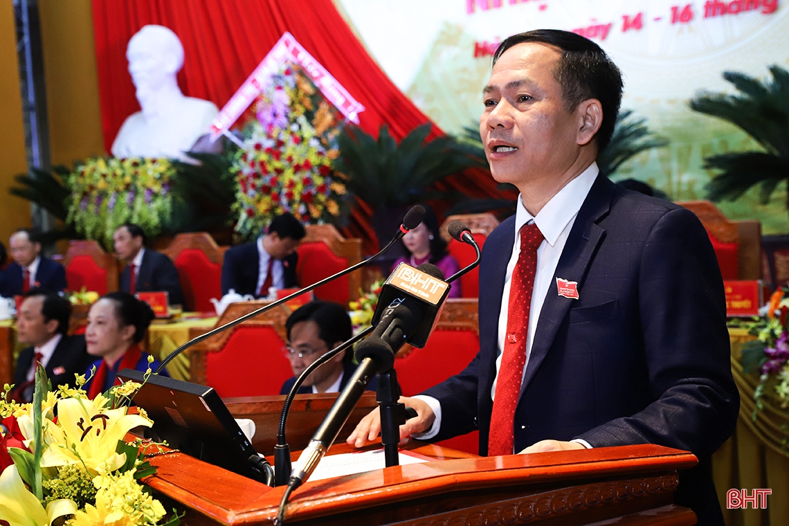 Đại hội Đại biểu Đảng bộ tỉnh Hà Tĩnh lần thứ XIX hoàn thành phiên trù bị