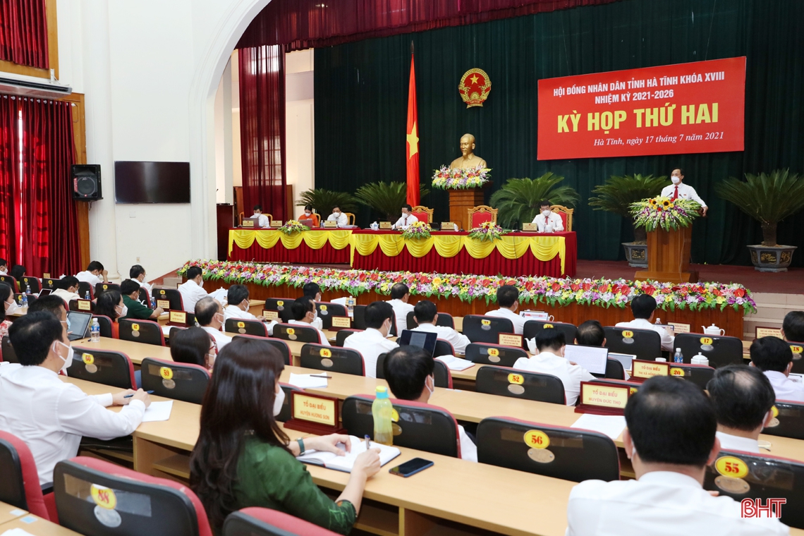 Bế mạc Kỳ họp thứ 2, HĐND tỉnh Hà Tĩnh khóa XVIII
