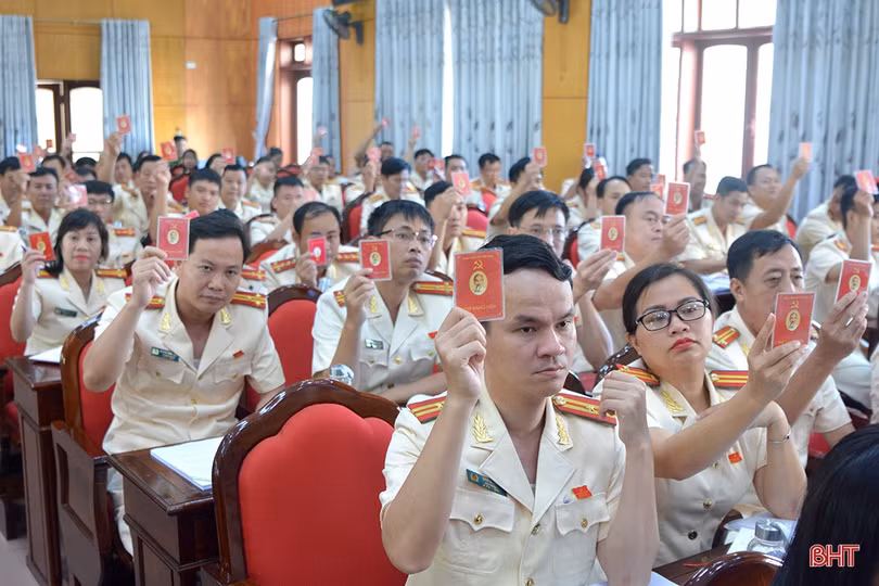 Thực hiện thắng lợi các mục tiêu, nhiệm vụ Nghị quyết Đại hội Đảng bộ Công an tỉnh Hà Tĩnh 