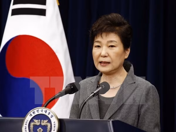 ba park geun hye bi xac dinh la nghi pham tham nhung
