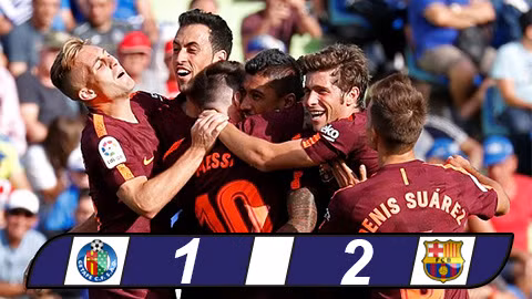 paulinho giup barca nguoc dong thang nhoc getafe