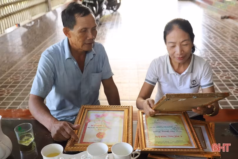 Trang trại hơn 15ha doanh thu hàng tỷ đồng của cựu chiến binh ở Hương Sơn