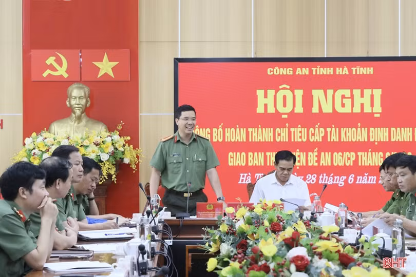 Hà Tĩnh là một trong 4 địa phương đầu tiên cả nước hoàn thành kích hoạt tài khoản định danh điện tử