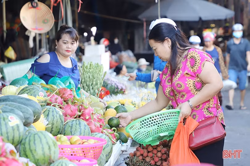 Ngành bán lẻ Hà Tĩnh tăng trưởng khá