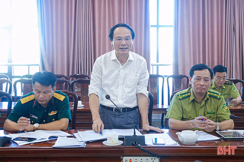 Hà Tĩnh đề nghị sớm bố trí đủ kinh phí thực hiện các chỉ tiêu, kế hoạch bảo vệ và phát triển rừng 