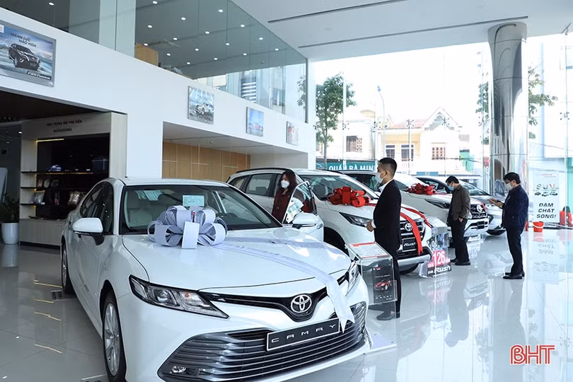 Giảm 50% lệ phí trước bạ với ôtô sản xuất, lắp ráp trong nước từ 1/7