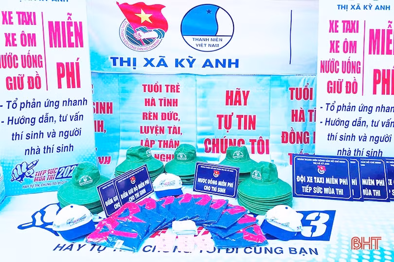 Tuổi trẻ Hà Tĩnh sẵn sàng đồng hành cùng sĩ tử