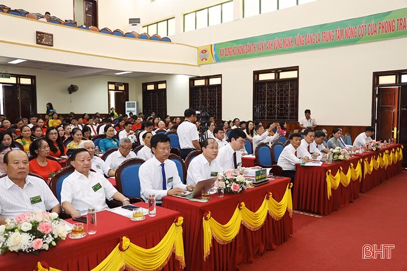 TX Kỳ Anh tổ chức thành công Đại hội Hội Nông dân nhiệm kỳ 2023 - 2028
