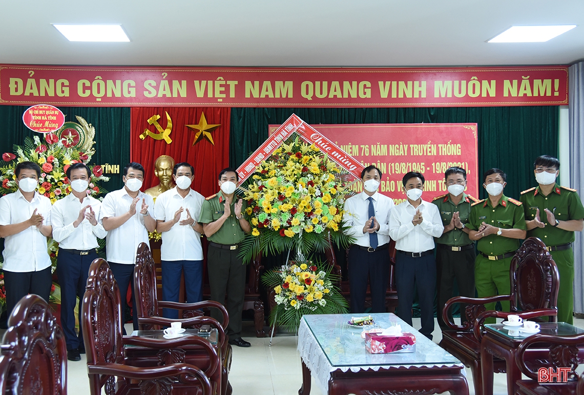 Công an Hà Tĩnh phát huy truyền thống, tiếp tục bảo đảm bình yên cuộc sống cho Nhân dân