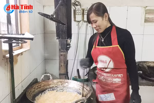 keo lac vung thuc qua dan da ngay tet o ha tinh