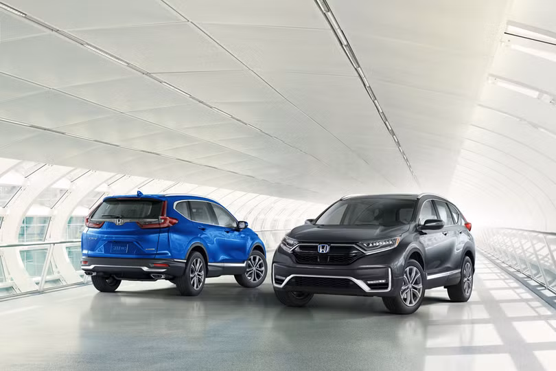 Honda CR-V ra mắt, có bản Hybrid, thay đổi ngoại thất, loại bỏ cần số