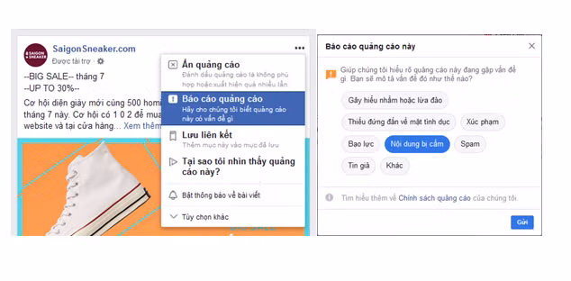 Tất tần tật về tính năng “Report” trên Facebook