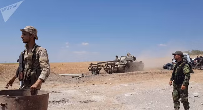 Quân đội Syria phát hiện hang động là căn cứ của phiến quân