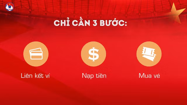 Hướng dẫn mua vé xem ĐT Việt Nam tại vòng loại World Cup 2022 trên ứng dụng di động