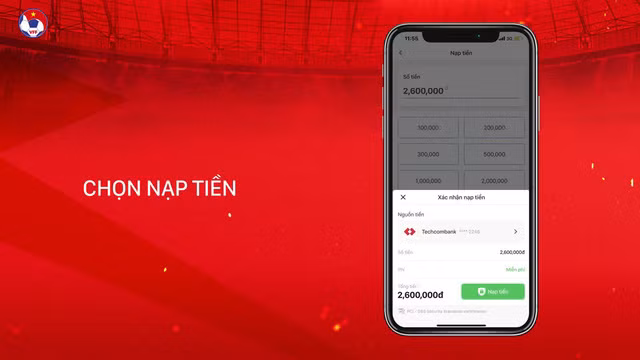 Hướng dẫn mua vé xem ĐT Việt Nam tại vòng loại World Cup 2022 trên ứng dụng di động