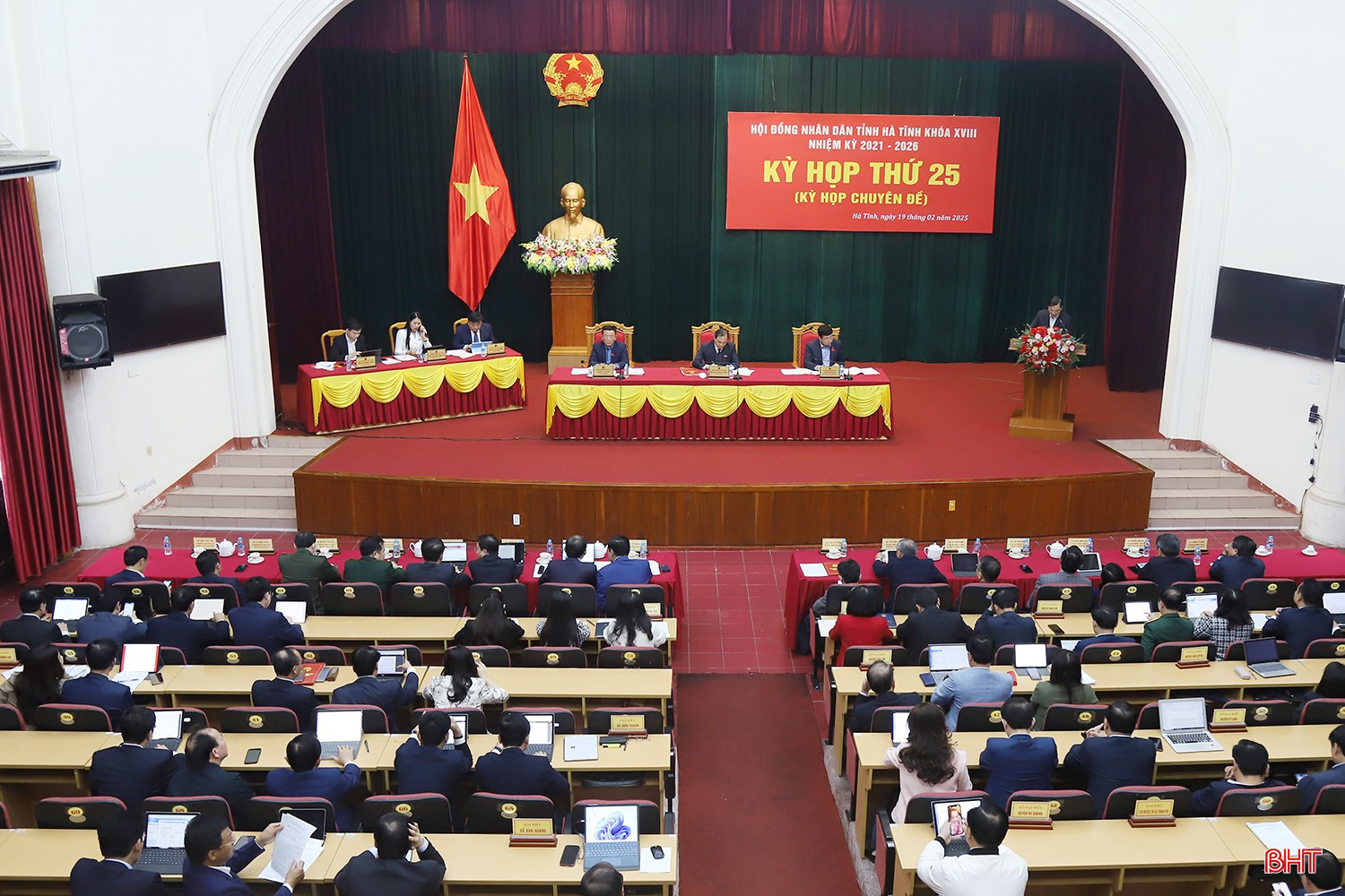 Toàn cảnh Kỳ họp thứ 25, HĐND tỉnh khoá XVIII.