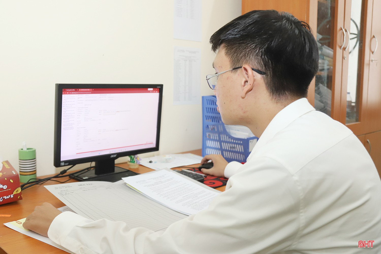 TAND hai cấp tỉnh Hà Tĩnh đã tập trung chuyển đổi số và đẩy mạnh ứng dụng CNTT, giúp rút ngắn thời gian nghiên cứu hồ sơ. bqbht_br_toa-4.jpg