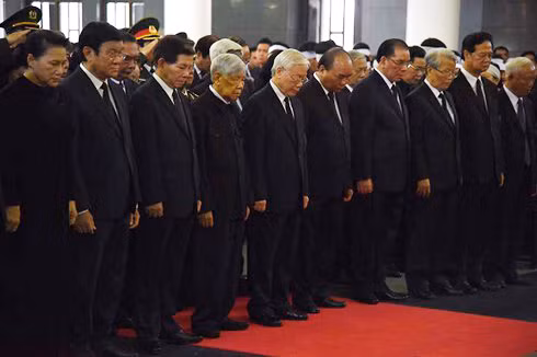 Cử hành trọng thể lễ Quốc tang Chủ tịch nước Trần Đại Quang