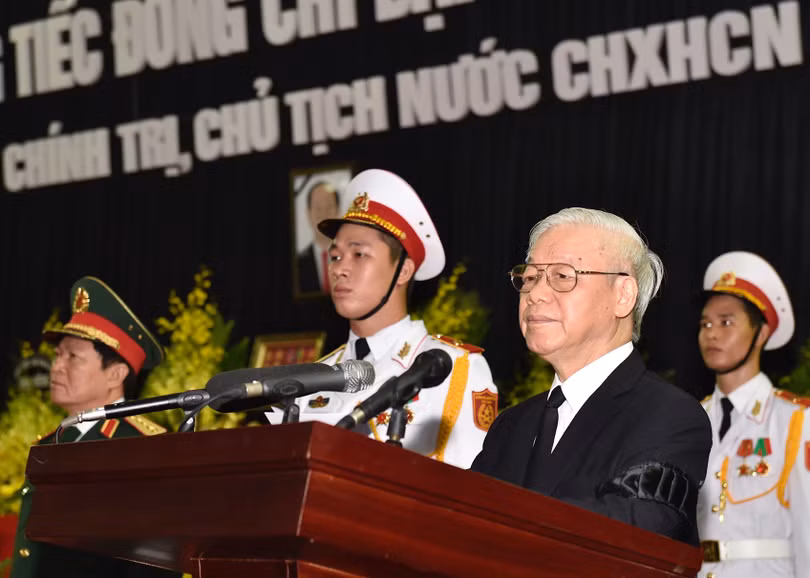 Lễ truy điệu, an táng cố Chủ tịch nước Trần Đại Quang