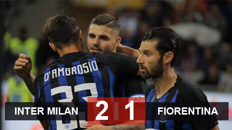 Vòng 6 Serie A 2018/19: Icardi lập công, Inter lọt vào top 5