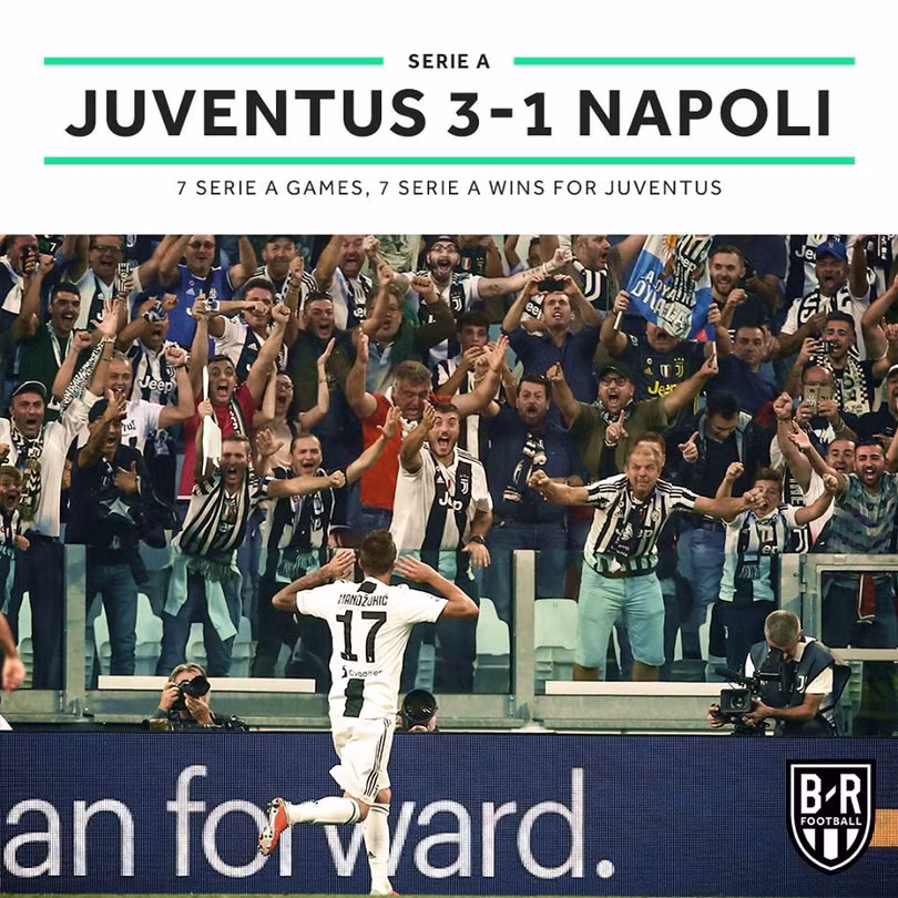 Juventus thắng Napoli 3-1: Giờ thì ai còn chê Ronaldo ích kỷ?