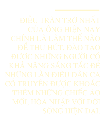 Những người “khoác áo mới” cho dân ca ví, giặm