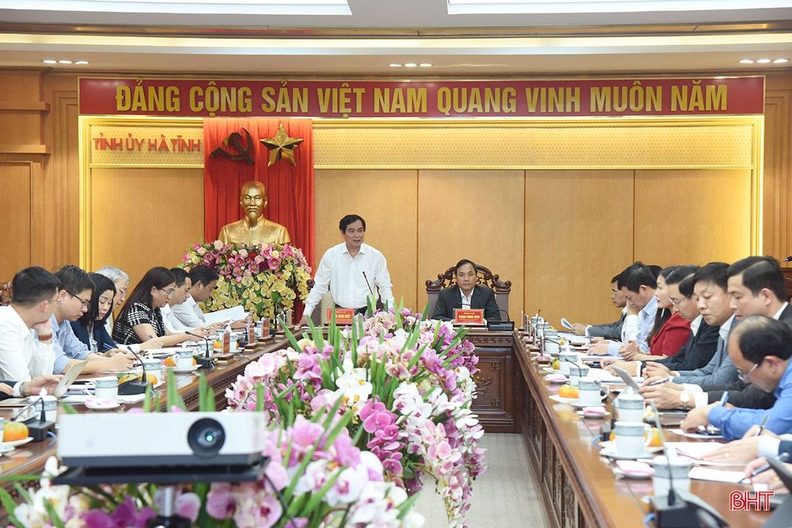 Quan tâm trùng tu, tôn tạo các khu di tích Tổng Bí thư Trần Phú, Tổng Bí thư Hà Huy Tập