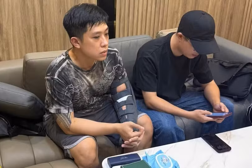 Đối tượng Huy. Ảnh CACC