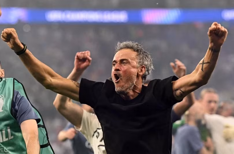 PSG của Luis Enrique phá bỏ "lời nguyền" Champions League. Ảnh: Reuters.