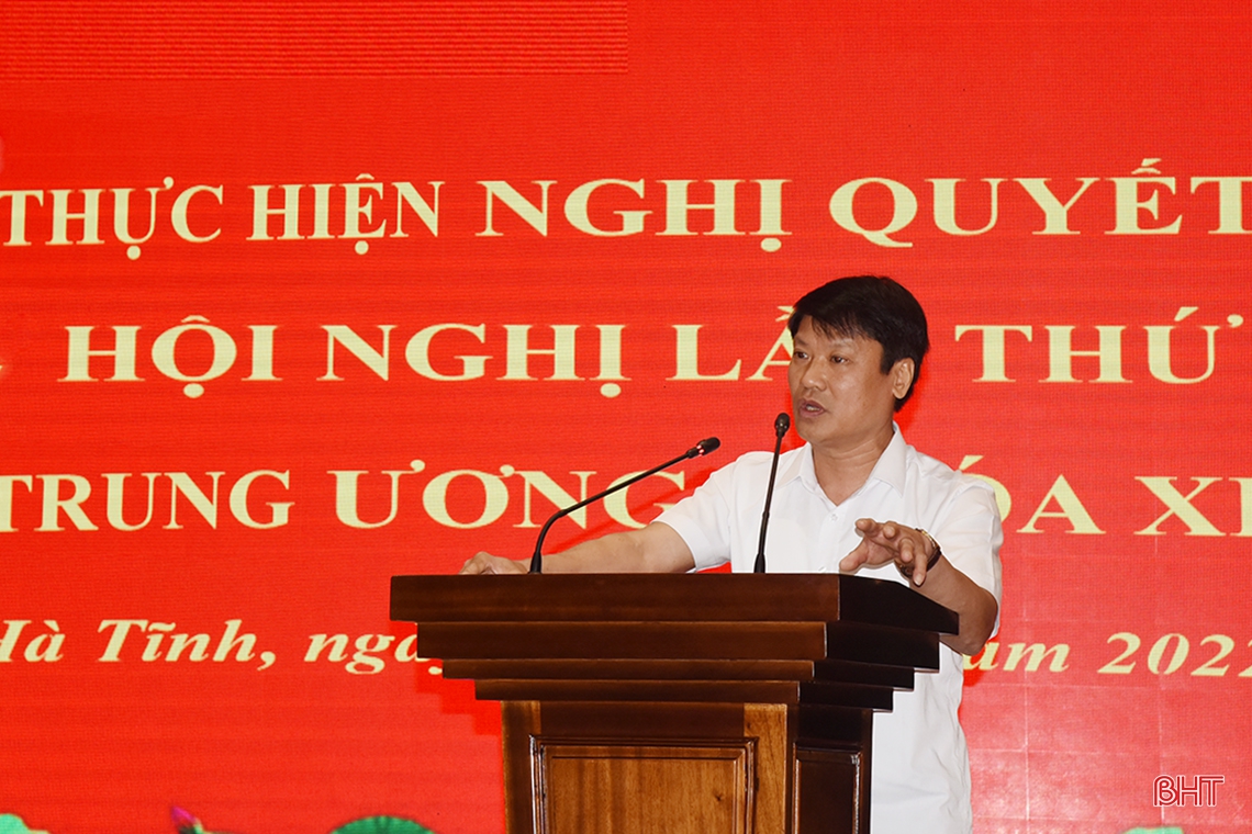 Hà Tĩnh đánh giá thực hiện nghị quyết về sắp xếp tổ chức, bộ máy và tinh giản biên chế