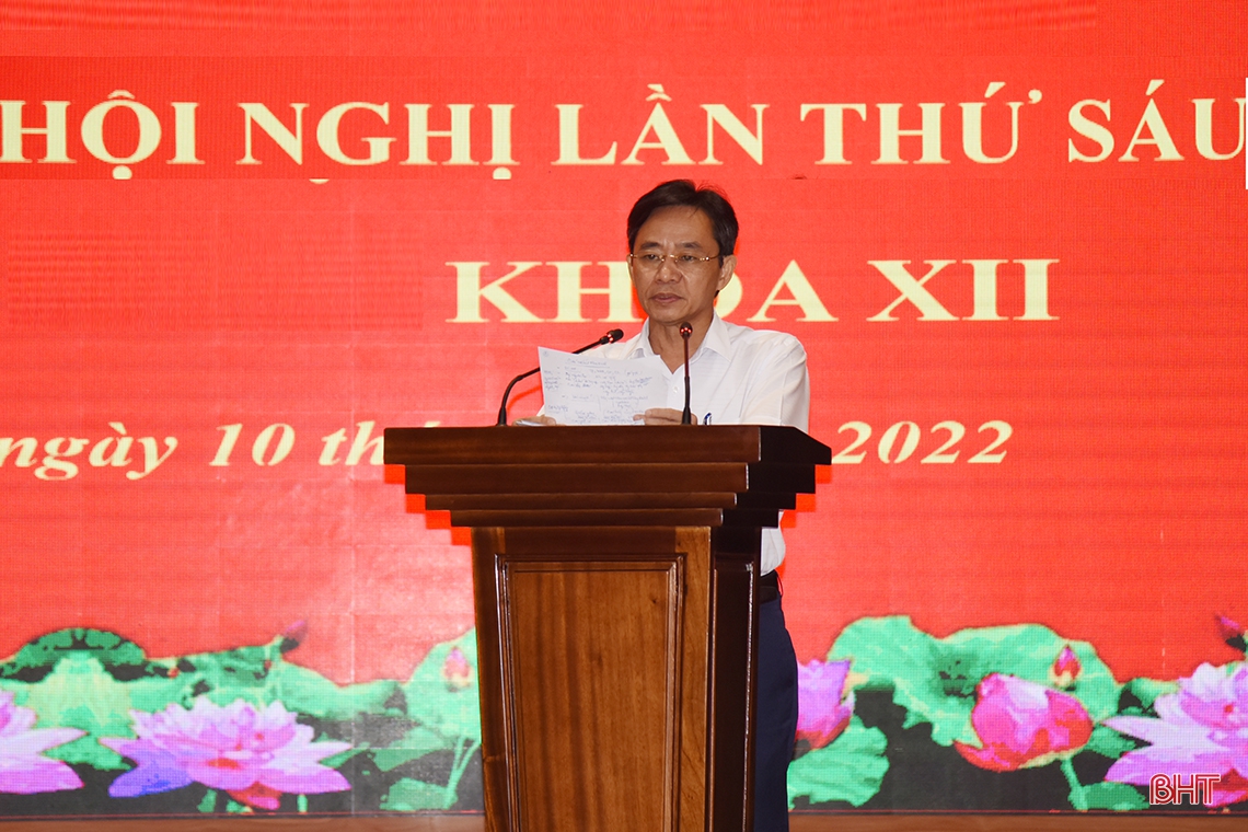 Hà Tĩnh đánh giá thực hiện nghị quyết về sắp xếp tổ chức, bộ máy và tinh giản biên chế