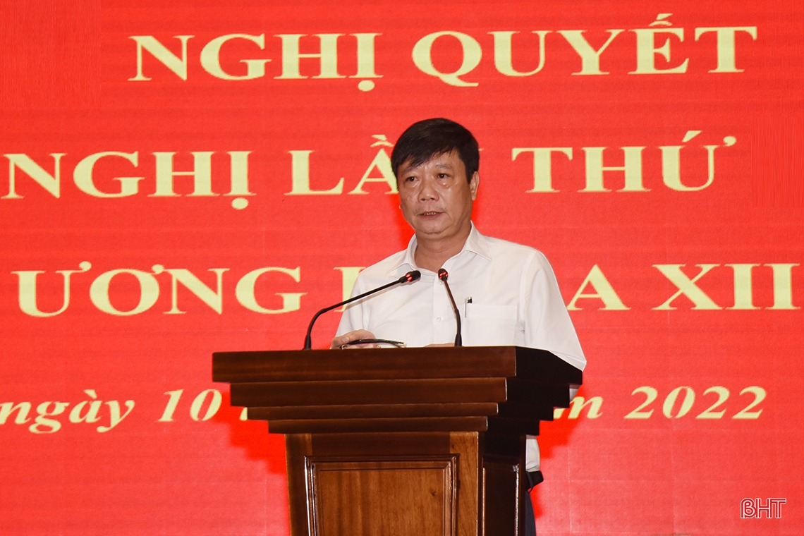Hà Tĩnh đánh giá thực hiện nghị quyết về sắp xếp tổ chức, bộ máy và tinh giản biên chế