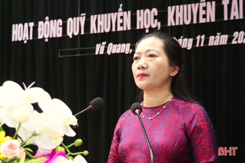 Ra mắt Quỹ khuyến học, khuyến tài Phan Đình Phùng
