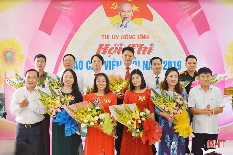 Hồng Lĩnh tổ chức thành công Hội thi báo cáo viên giỏi năm 2019