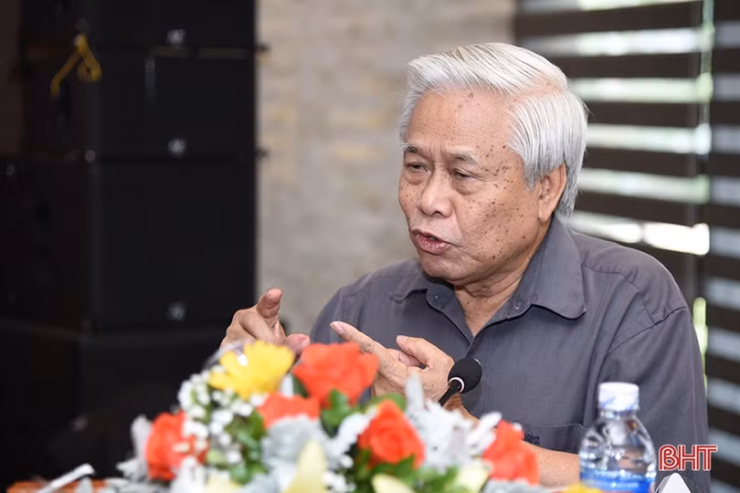 Hà Tĩnh Hội thảo “Nhà thơ, nhà văn hoá Huy Cận - những điều còn mãi”
