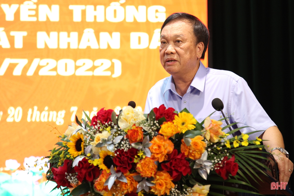 Xây dựng lực lượng Cảnh sát nhân dân Công an Hà Tĩnh ngày càng tinh nhuệ, hiện đại